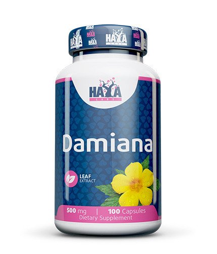 Damiana Leaf Extract 500 мг 100 капсули | Haya Labs