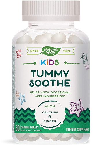 Kids Tummy Soothe за деца 60 дъвчащи таблетки | Nature's Way