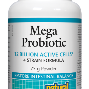 Mega Probiotic 12 млрд. активни организми 75 гр Прах | Natural Factors