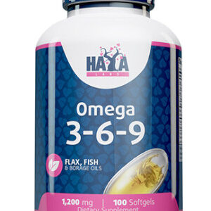 Omega 3-6-9 1200 мг 100 гел-капсули | Haya Labs