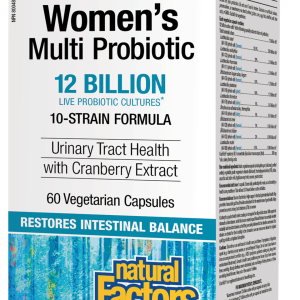 Women's Multi Probiotic 12 млрд. CFU 60 веге капсули | Natural Factors