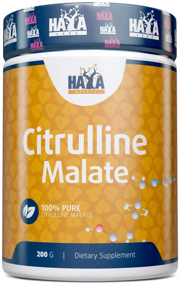 100% Pure Citrulline Malate 200 гр Прах | Haya Labs