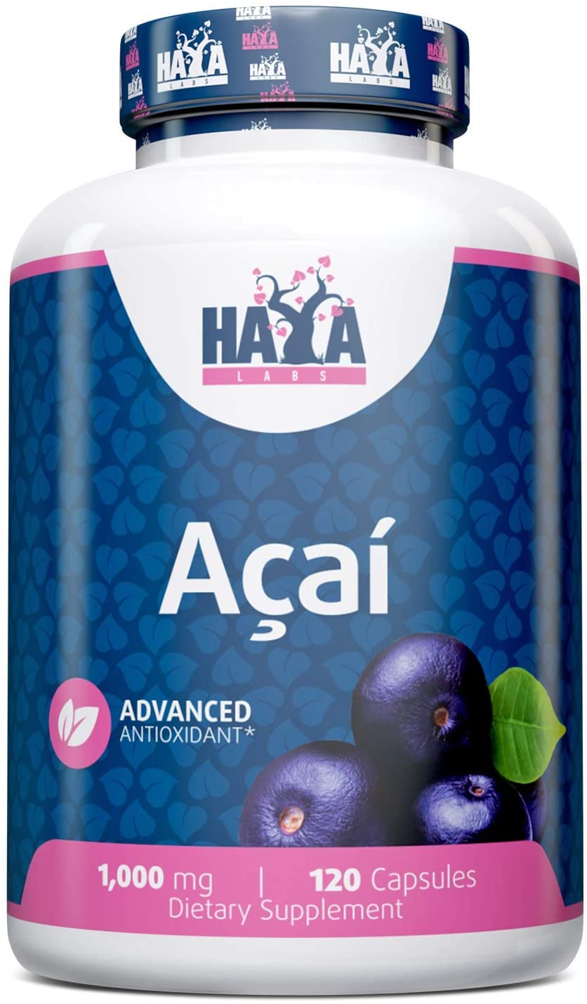 Acai 1000 мг 120 капсули | Haya Labs