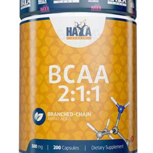 BCAA 2:1:1 500 мг 200 капсули | Haya Labs