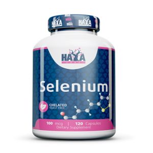 Chelated Selenium (Yeast Free) 100 мкг 120 капсули | Haya Labs