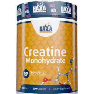 Creatine Monohydrate 500 мг 200 капсули | Haya Labs