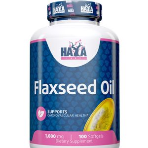 Flaxseed Oil 1000 мг 100 гел-капсули | Haya Labs