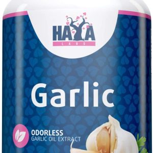 Odorless Garlic Oil Extract 500 мг 120 гел-капсули | Haya Labs