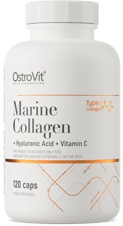 Рибен Колаген с Хуалуронова киселина и Витамин C 120 капсули | OstroVit
