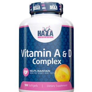 Vitamin A & D Complex 100 гел-капсули | Haya Labs
