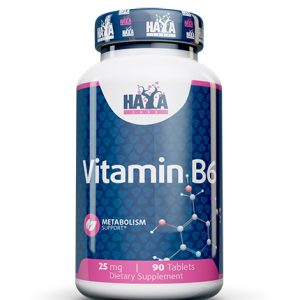 Vitamin B6 25 мг 90 таблетки | Haya Labs