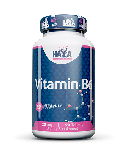 Vitamin B6 25 мг 90 таблетки | Haya Labs
