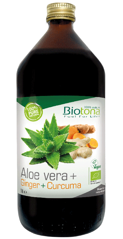 Aloe Vera + Ginger + Curcuma 1000 мл | BioTona
