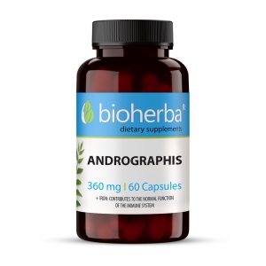Andrographis 360 мг 60 капсули | Bioherba