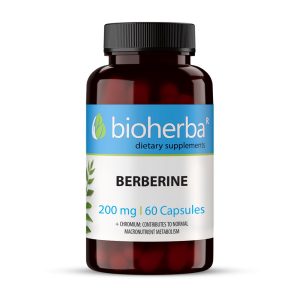 Berberine 200 мг 60 капсули | Bioherba