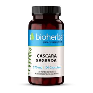 Cascara Sagrada 320 мг 100 капсули | Bioherba