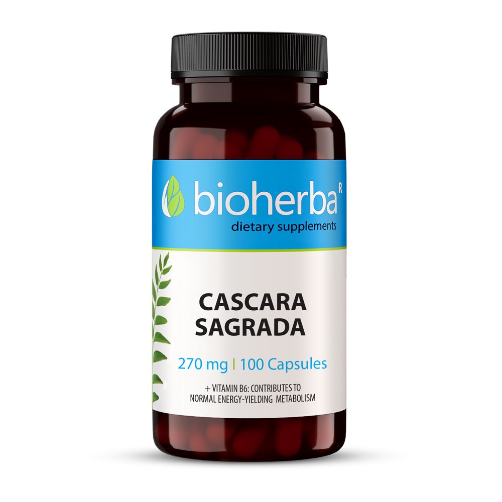 Cascara Sagrada 320 мг 100 капсули | Bioherba
