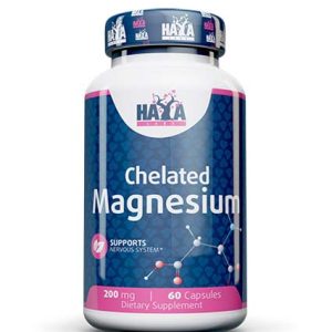 Chelated Magnesium 200 мг 60 капсули | Haya Labs