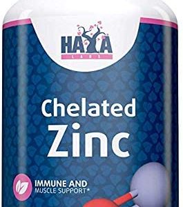 Chelated Zinc (Bisglycinate) 30 мг 100 таблетки | Haya Labs