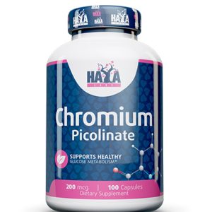 Chromium Picolinate 200 мкг 100 капсули | Haya Labs