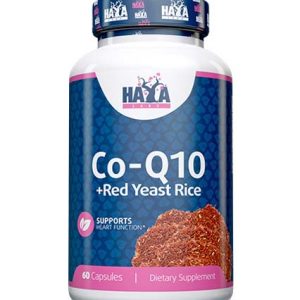 Co-Q10 + Red Yeast Rice 60 капсули | Haya Labs