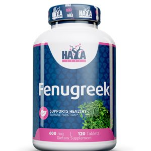 Fenugreek (Сминдух) 600 мг 120 таблетки | Haya Labs