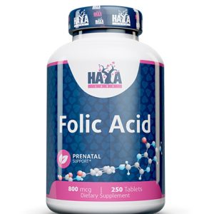 Folic Acid 800 мкг 250 таблетки | Haya Labs