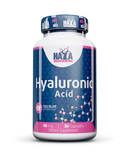 Hyaluronic Acid 40 мг 30 капсули | Haya Labs