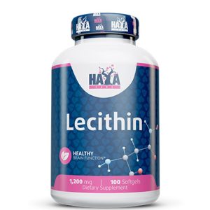Lecithin 1200 мг 100 гел-капсули | Haya Labs