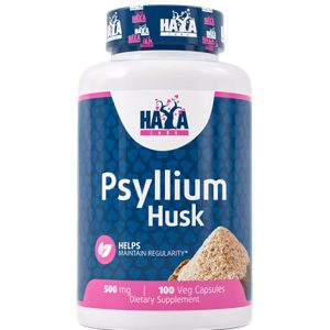 Psyllium Husk 500 мг 100 капсули | Haya Labs