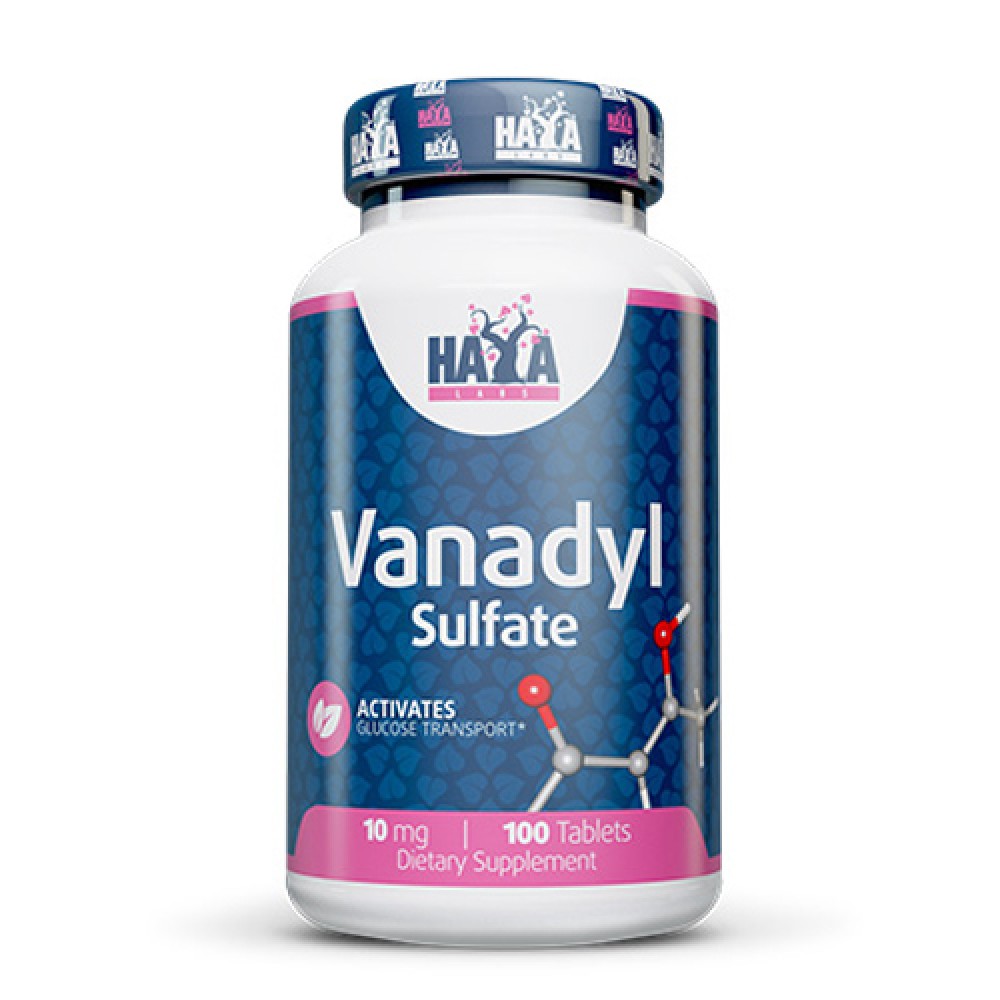 Vanadyl Sulfate 10 мг 100 таблетки | Haya Labs