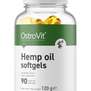 Hemp Oil 1000 мг 90 гел-капсули | OstroVit