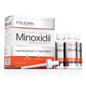 Minoxidil 5% Hair Regrowth Treatment For Men 3x60 мл | Foligain