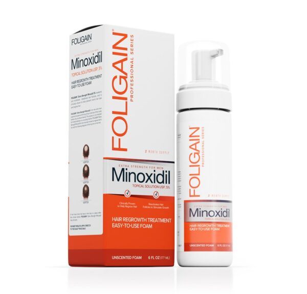 Minoxidil 5% пяна за мъже с миноксидил 177 мл | Foligain
