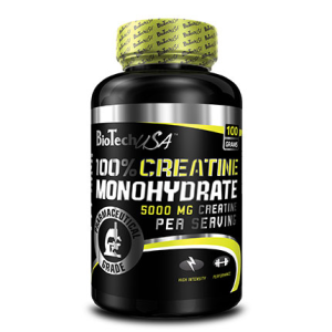 100% Creatine Monohydrate Powder 100 гр | Biotech USA