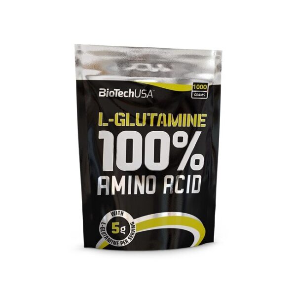 100% L-Glutamine Powder (Bag) 1000 гр | Biotech USA