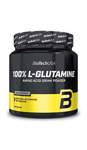 100% L-Glutamine Powder 240 гр | Biotech USA