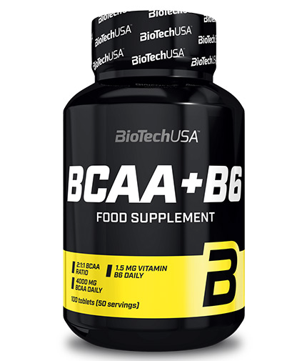 BCAA + B6 100 таблетки | Biotech USA
