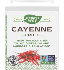 Cayenne Fruit 450 мг 100 веган капсули | Nature's Way