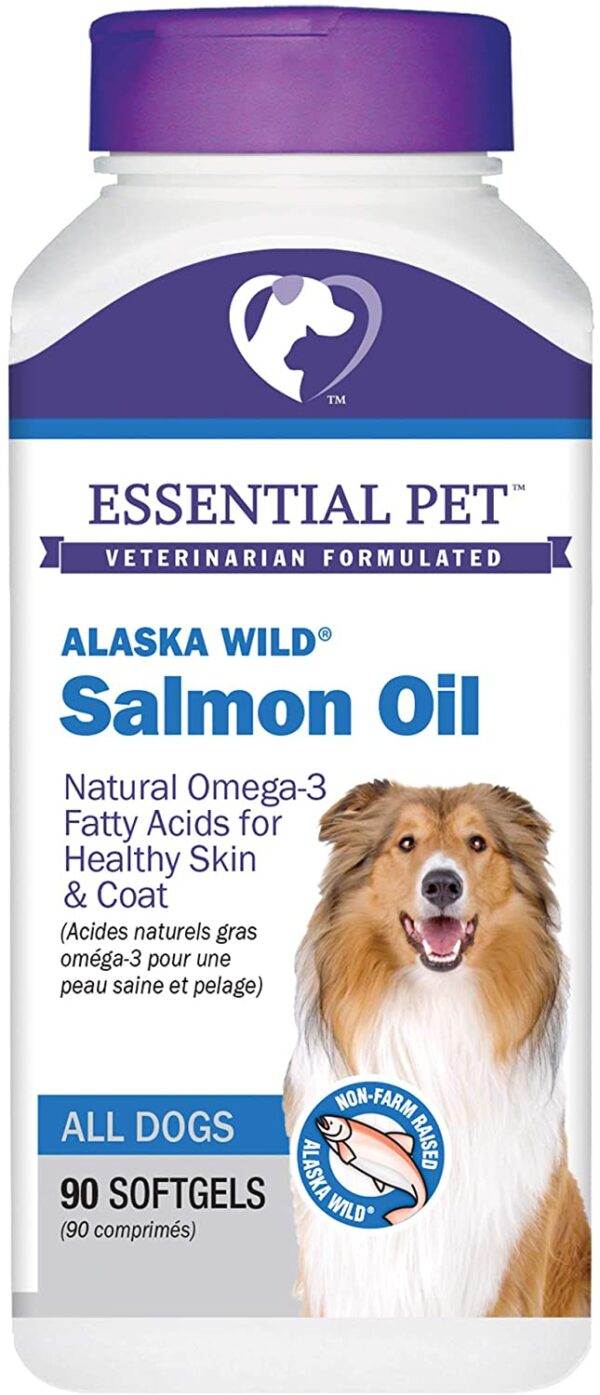 Alaska Wild Salmon Oil (Omega 3) 1000 мг 90 дражета | Essential Pet