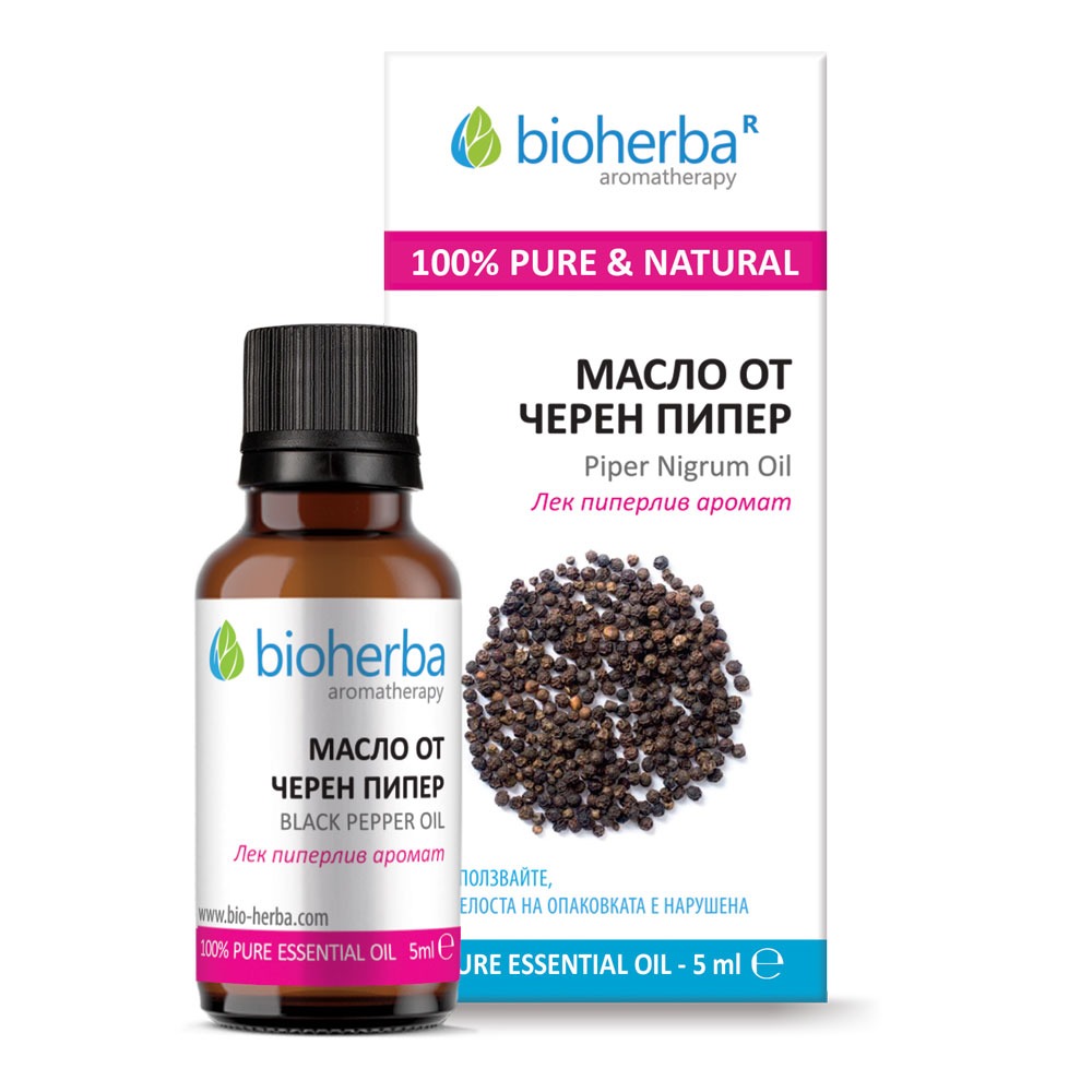 Black Pepper Oil 10 мл | Bioherba
