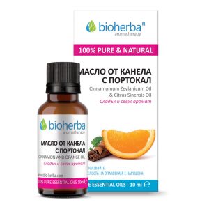 Cinnamon with Orange Essential Oil 10 мл | Bioherba