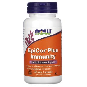 EpiCor Plus Immunity 60 веге капсули | Now Foods