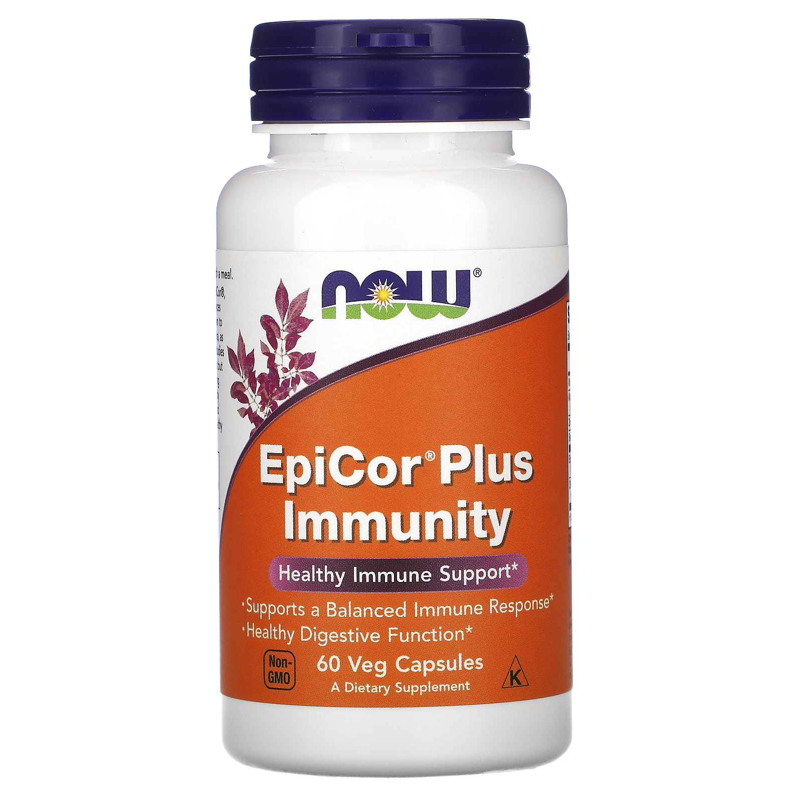 EpiCor Plus Immunity 60 веге капсули | Now Foods