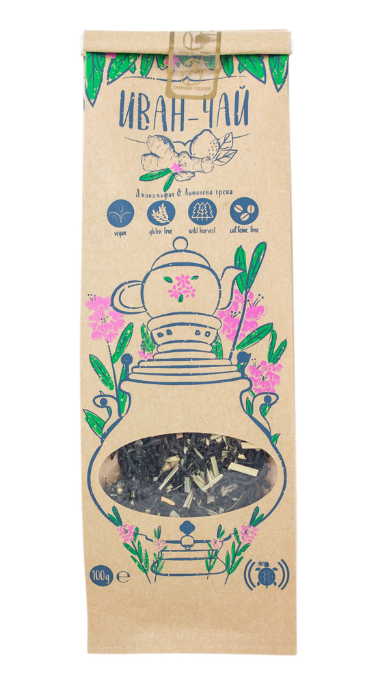 Иван Чай с Джинджифил и Лимонена трева 100 гр | Супер Храни 2014