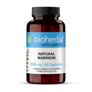 Natural Naringin 200 мг 60 капсули | Bioherba