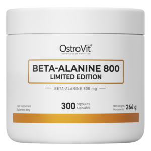 Beta-Alanine 800 мг 300 капсули | OstroVit