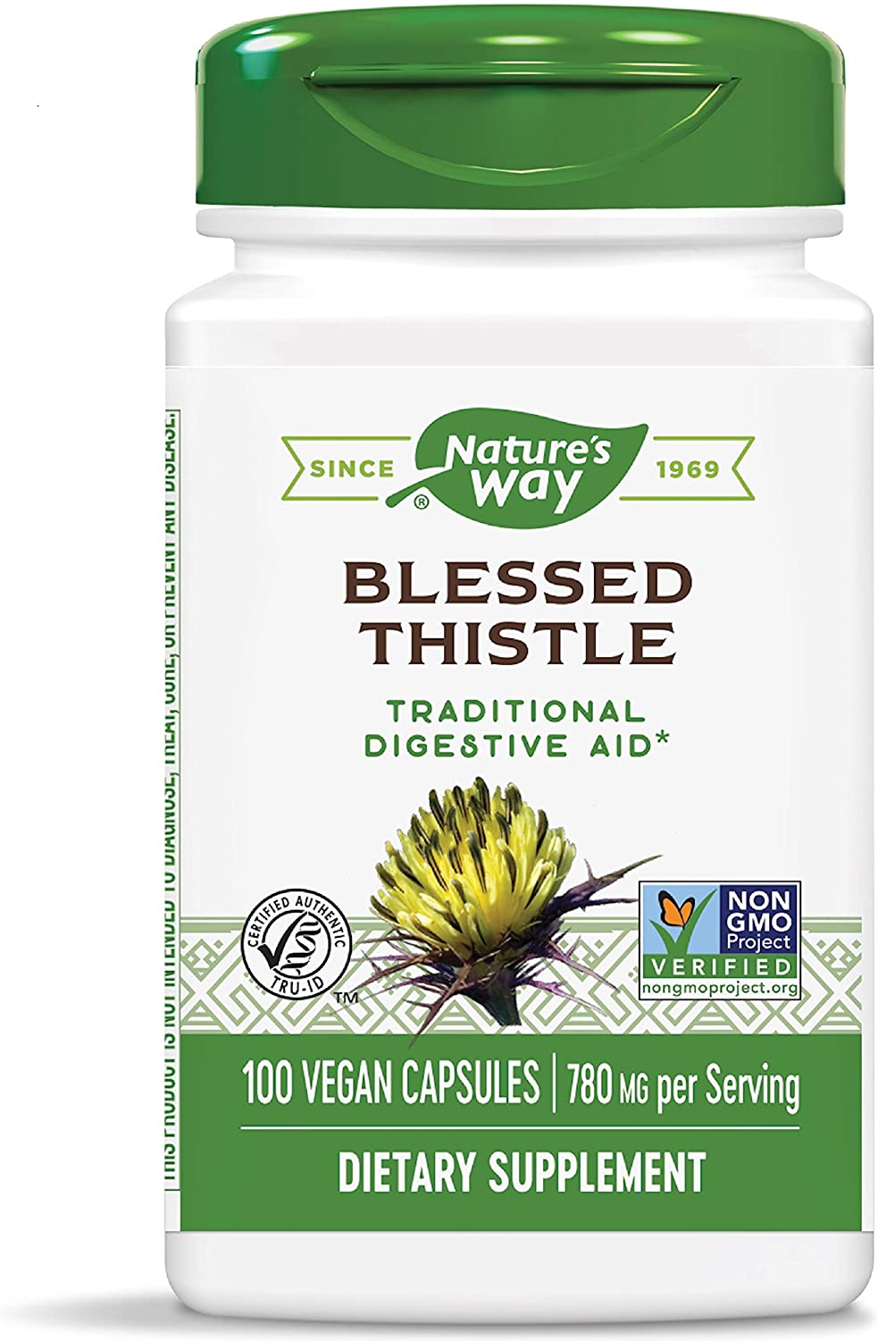 Blessed Thistle 390 мг 100 веган капсули | Nature's Way