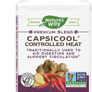 CapsiCool Controlled Health 390 мг 100 веган капсули | Nature's Way