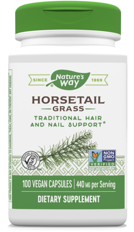 Horsetail Grass 440 мг 100 веган капсули | Nature's Way